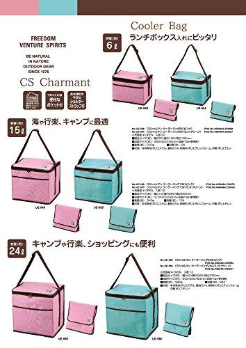 Captain Stag CS Charmant UE-555, 15L Mint Green Cooler Bag for Barbecues and Picnics