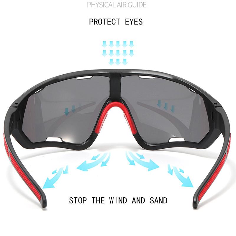 Новые красочные очки для езды на велосипеде, женские солнцезащитные очки, спортивные солнцезащитные очки для спорта на открытом воздухе, мужские