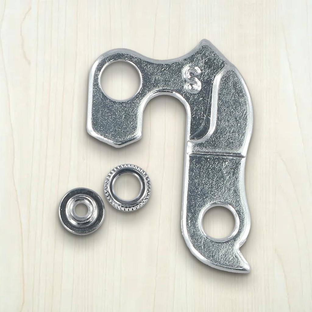 MECH HANGER Tail Hook REAR DERAILLEUR Silver Aluminum Alloy
