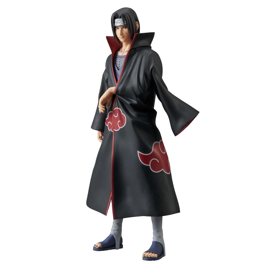 Banpresto Itachi Uchiha from Naruto Shippuden Grandist 28cm BP28670P Multicolor Collectible Perfect for Anime Fans Figure,