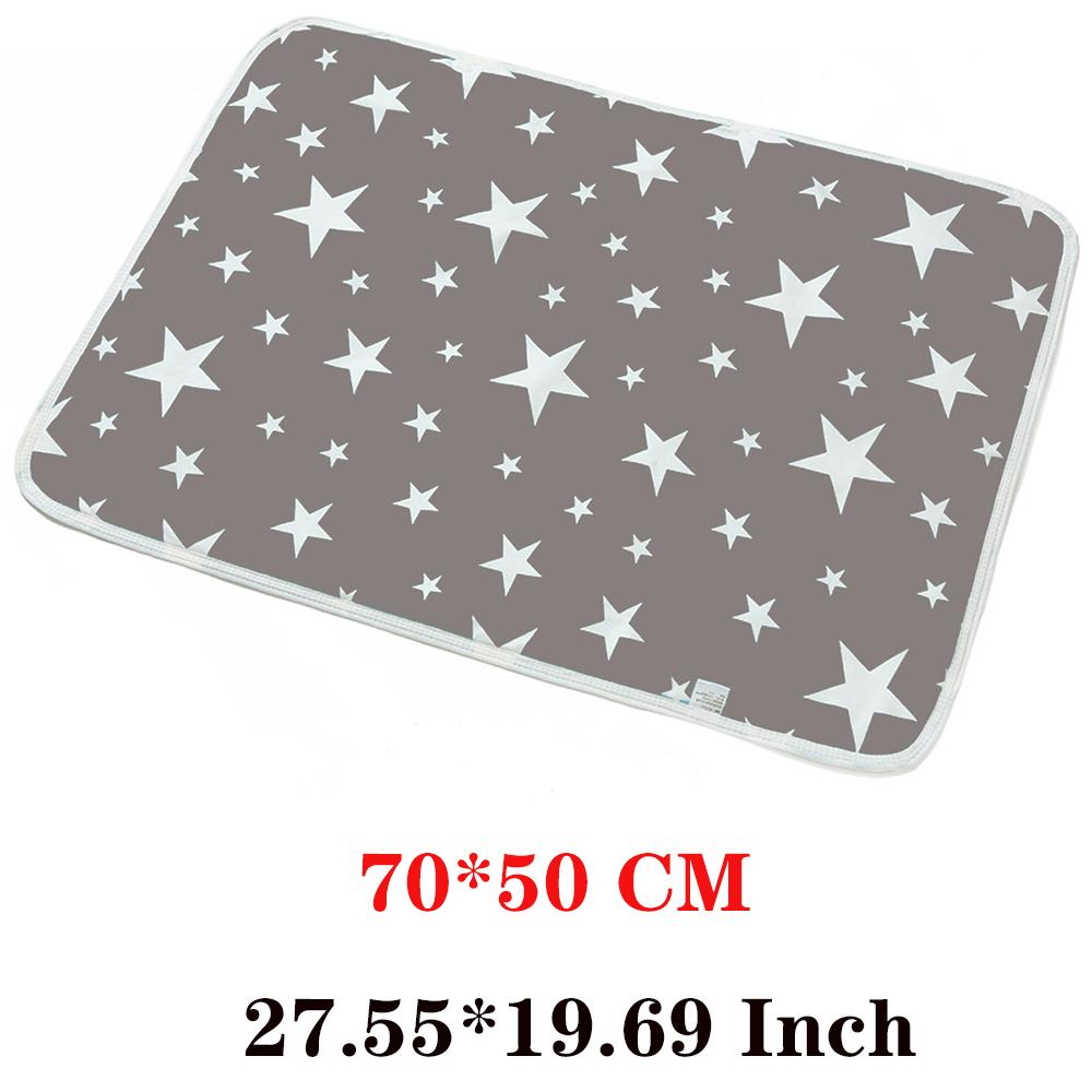 Водонепроницаемый детский пеленальный коврик, многофункциональный коврик для пеленания, моющиеся многоразовые герметичные гигиенические коврики