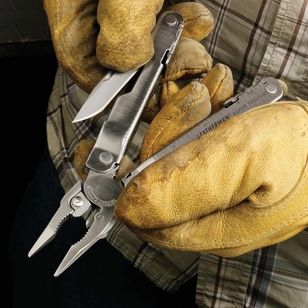 Мультитул LEATHERMAN SUPER TOOL 300 [Оригинальный японский продукт] 25-летняя гарантия Маркировка LTJ в комплекте ST300-L