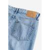 H M 90s Low Rise Baggy Jeans ligHt deniM Blue