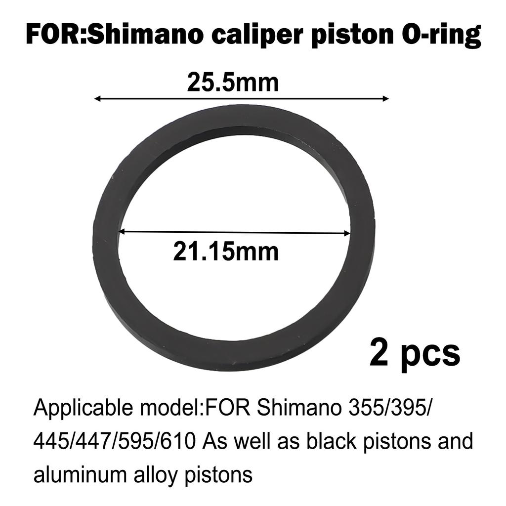 355 Caliper Piston Sealing Ring For-shimano Hydraulic Brake Piston Black Sponge