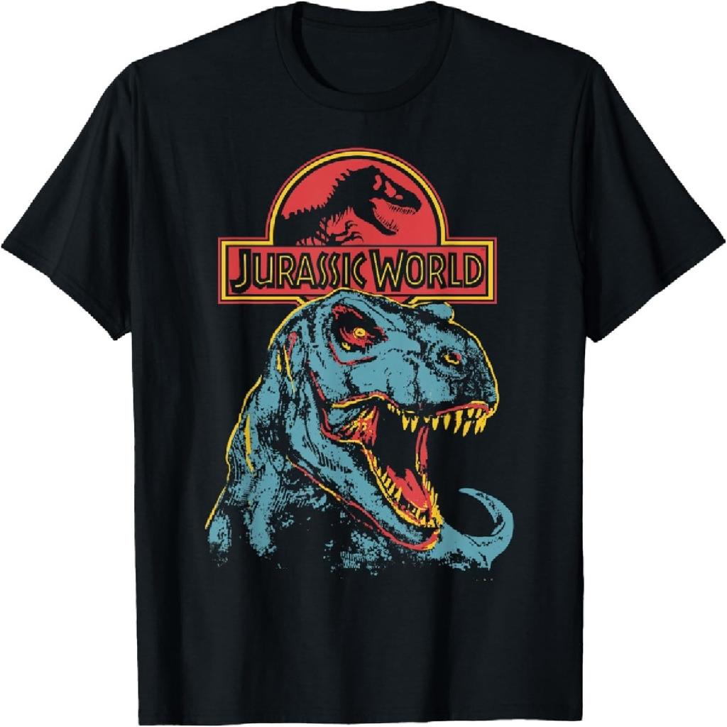 Jurassic World T-Rex Dark Portrait T-Shirt