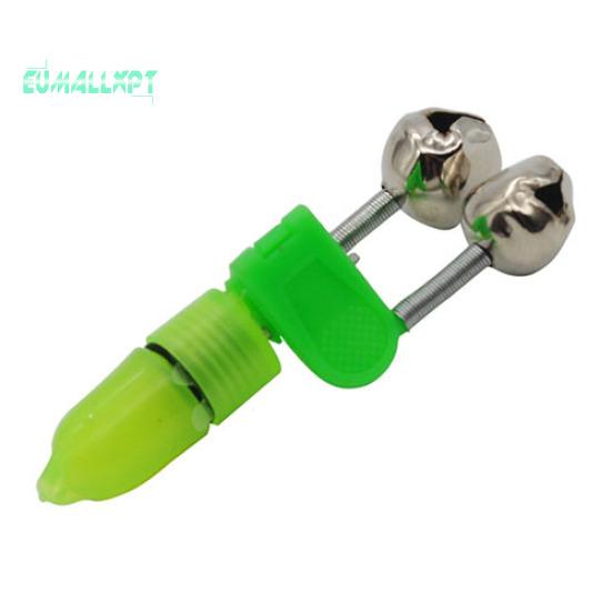 3 шт. сигнализация о поклевке на кончике удилища, двойной колокольчик с ночной светодиодной лампой для рыбалки