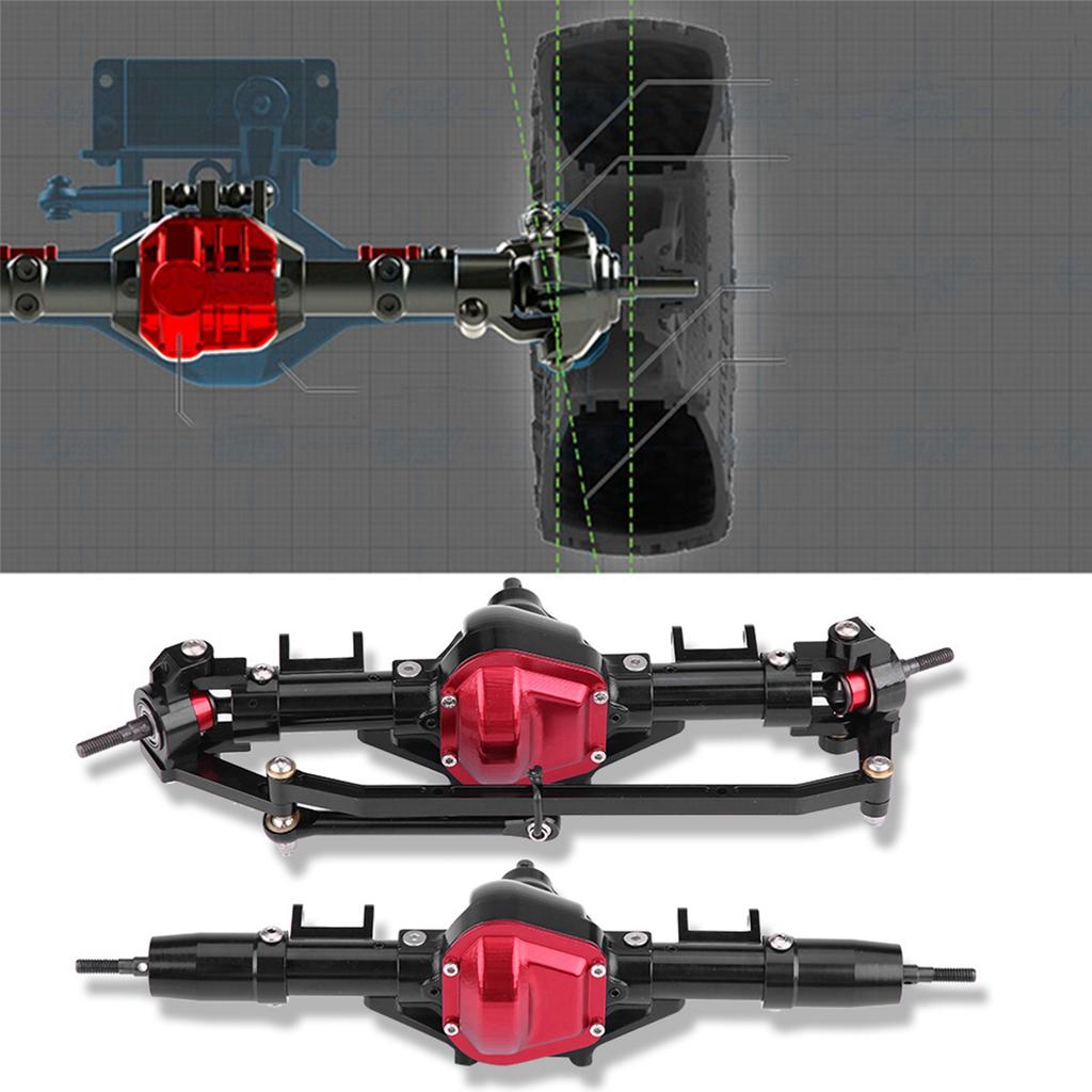 Front Rear Axle Tire Drive Shaft for Axial SCX10 Jeep D90 110 Scale RC Car