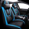 ZHOUSHENGLEE Leather Car Seat Covers For Honda Civic Accord CR-V Fit Odyssey Pilot City Jazz Vezel Elysion Jade Car Accessories