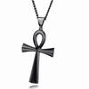 Life Egypt Cross Pendant Ankh Chain of Egyptia# Symbol Stainless Steel Necklac*