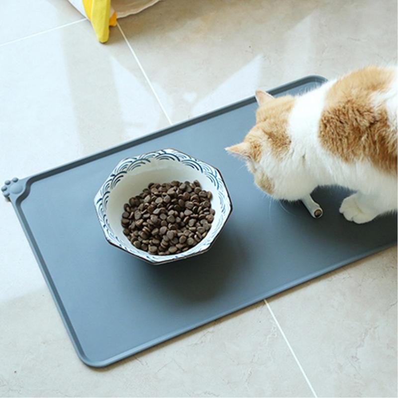 Dog Feeding Mats Waterproof Silicone Pet Feeding Mat For Dogs And Cats