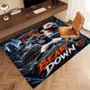 1pc Chicago Bears logo Print Area Rug - Soft, Washable Non-Slip Indoor Mat, Living Room, Home Office Decorative Rug,Office Decorative