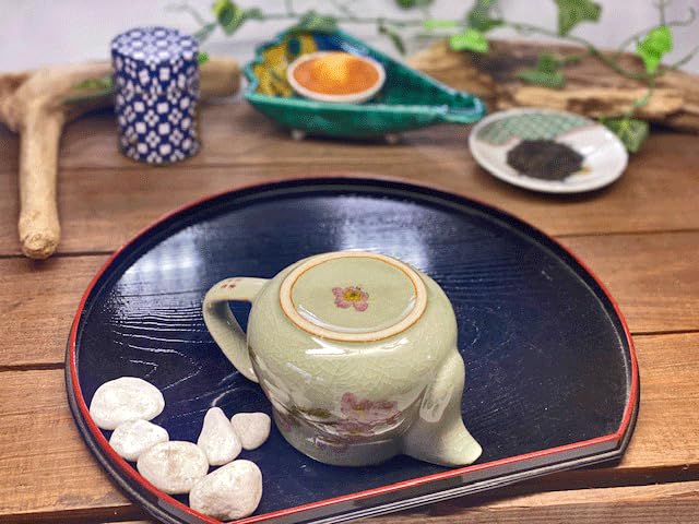 Kutani Small Somei Yoshino [чайник/чайник] [задняя фотография]