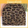Acrylic Leopard Print Beanie With Oversized Shape Trendsetting Decoration Looks