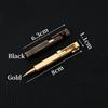 Многоразовая латунная ручка Выдвижная ручка для подписи Ежедневное использование Шариковая ручка с болтовым механизмом