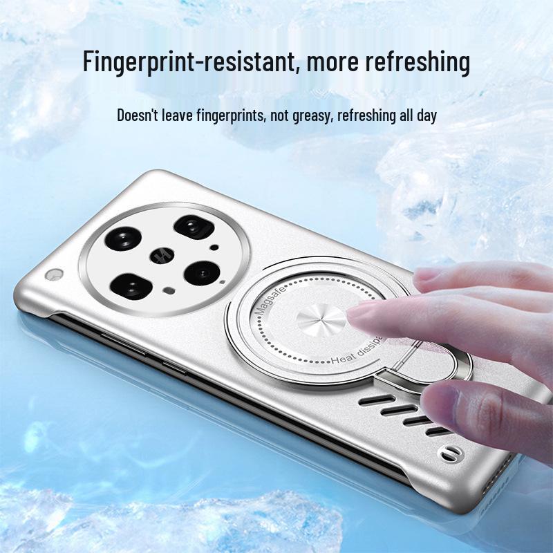 Чехол для телефона OPPO FindX9/Reno14: A5Pro Магнитное охлаждение с невидимой подставкой и защитой GT7p