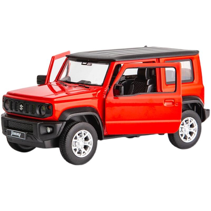 1/26 Suzuki JIMNY 2018 внедорожник игрушечный автомобиль из сплава металлическая коллекционная модель автомобиля звуковые и световые игрушки для детей подарок