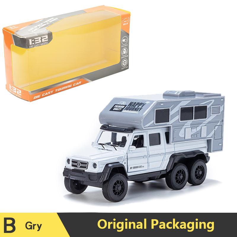 1:32 масштаба литой металлической классической модели автодома с инерционным механизмом