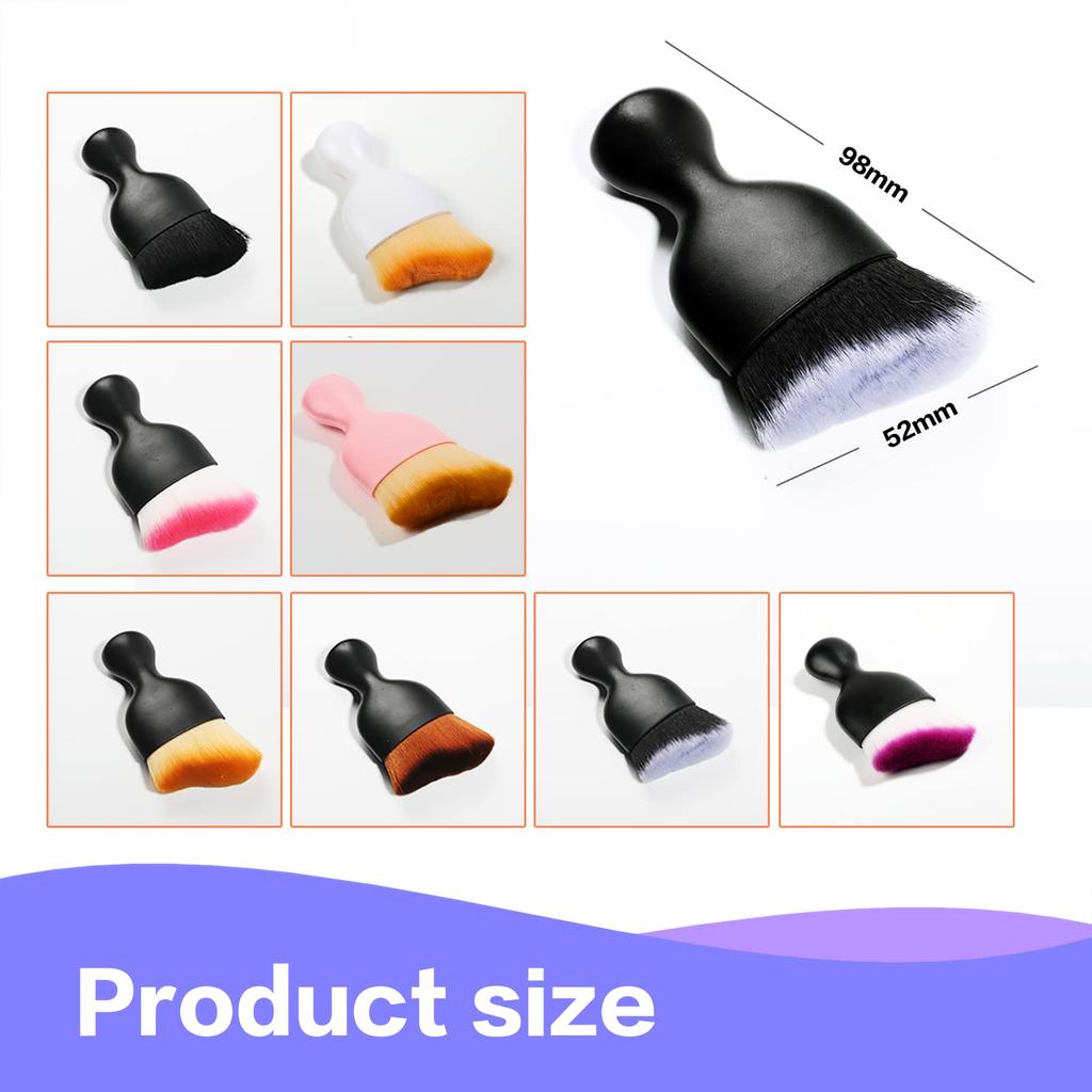 AOCISKA Кисть для детализации салона автомобиля, Мягкая чистящая кисть, Кисть для карбиддинга, Кисть для удаления пыли, Автомобиль