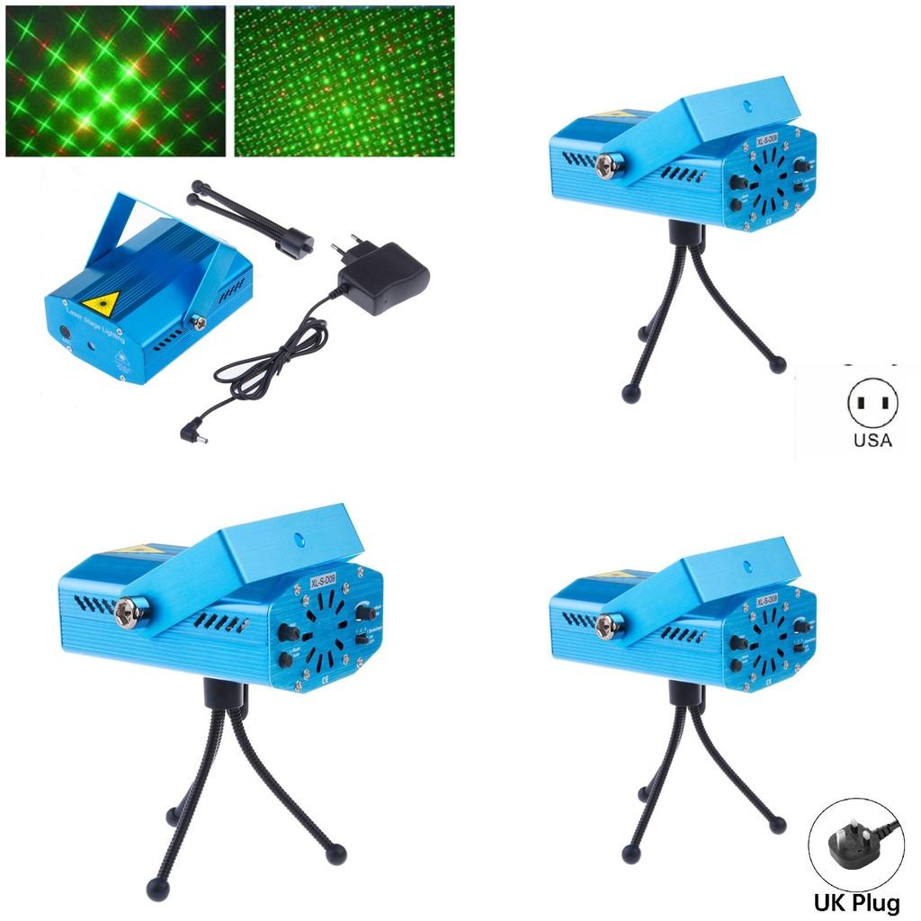 Portable Laser Stage Light With Colors For Indoor Parties And Festive Decor