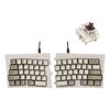 Раздельная клавиатура BAROCCO MiSTEL MD600 Alpha Rhino, проводная, с Bluetooth-раскладкой, 64 клавиши, цвет PBT Rhino, двойная клавиатура Gateron, совместимая с функцией горячей замены, оснащена