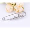 Exquisite Women Fashion Crystal Rhinestone Butterfly Corsage Jewelry Piece