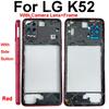 Для LG K42 K52 K62 Plus Средняя рамка Держатель Чехол Идеальная посадка с боковой кнопкой Качественные запчасти для ремонта телефона Стабильный