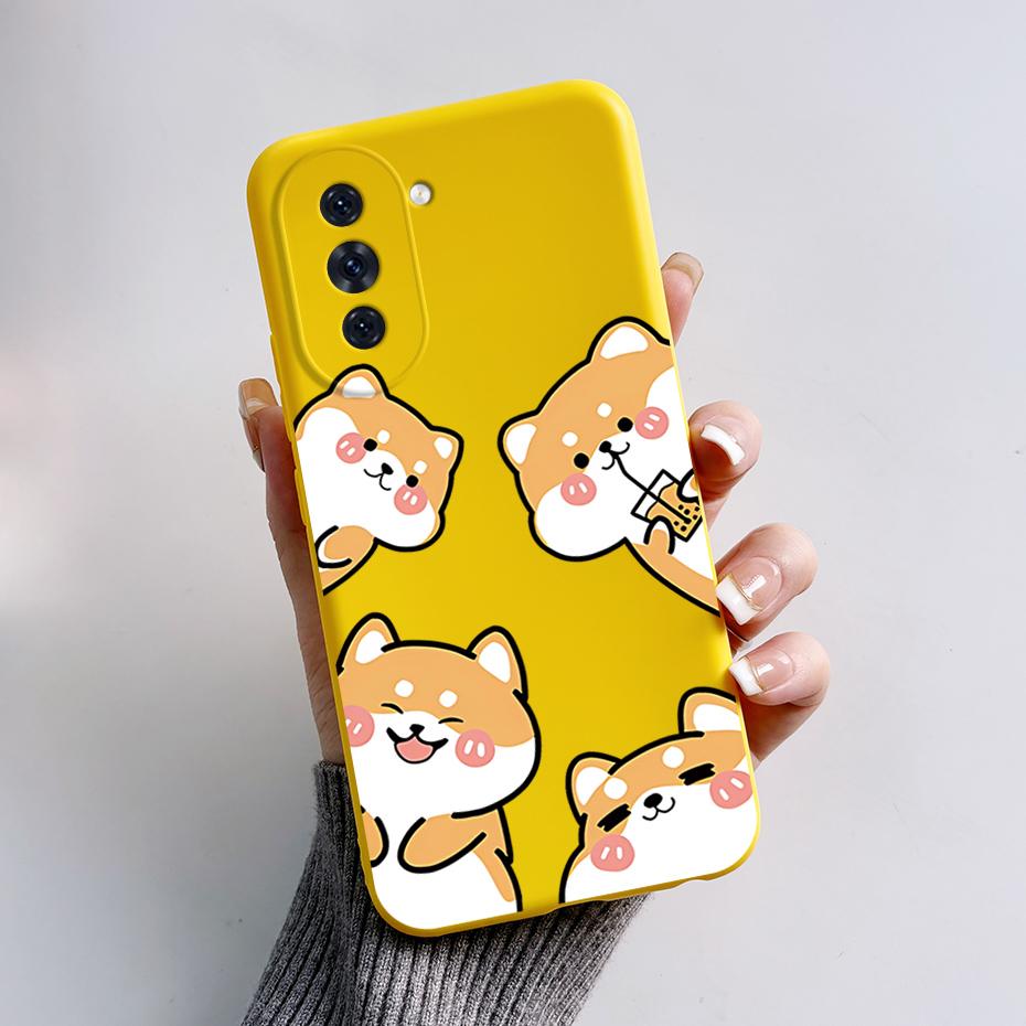 For Huawei Nova 10 Case Soft Silicone Stylish Painted Cover For Huawei Nova 10 Pro Bumper Back Coque Phone Case Nova10 Se Fundas