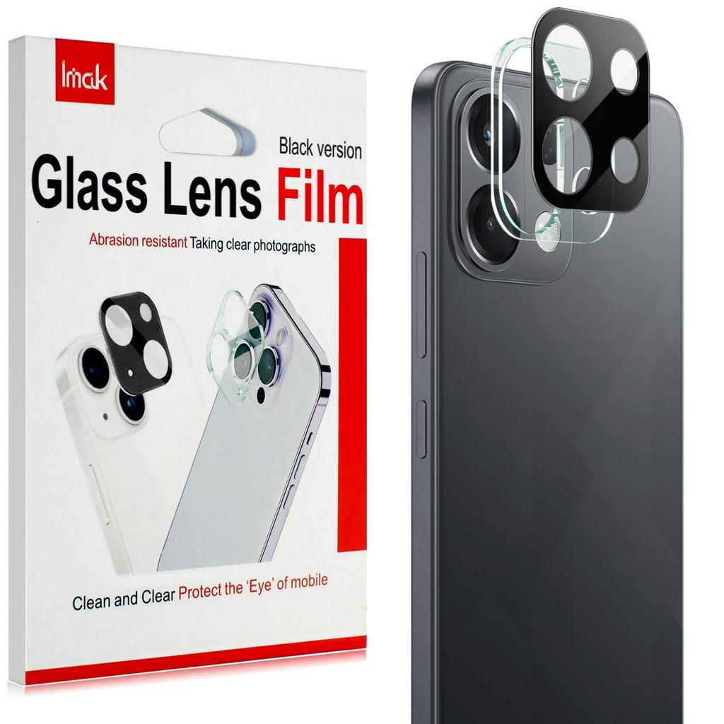 IMAK For Oppo K13 5G Tempered Glass Lens Film+Acrylic Cap (Black Version)