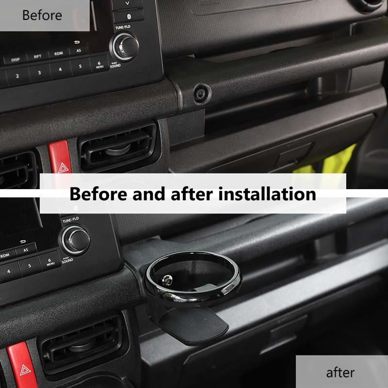 Подставка для держателя стакана для воды, подставка для Suzuki Jimny 2019 Up, аксессуары для салона автомобиля