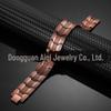 Men's Red Copper Magnetic Energy Bracelet - Simple Fashion Design
