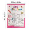 Letters A-Z Tracing Practice Workbook Preschool English Learning Kindergarten Alphabet Writing Coloring Book Montessori A4 Size