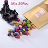 20pcs/lot Fragrance Backflow Incense Smoke Cones Aromatherapy Scent Tower