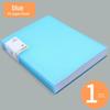 Colorful A4 Document Storage Book with 10,100 Pages and Transparent File Pages