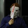 New Horror Michael Myers LED Halloween Kills Mask Cosplay Scary Killer Full Face Latex Helmet Halloween Party Costume Prop