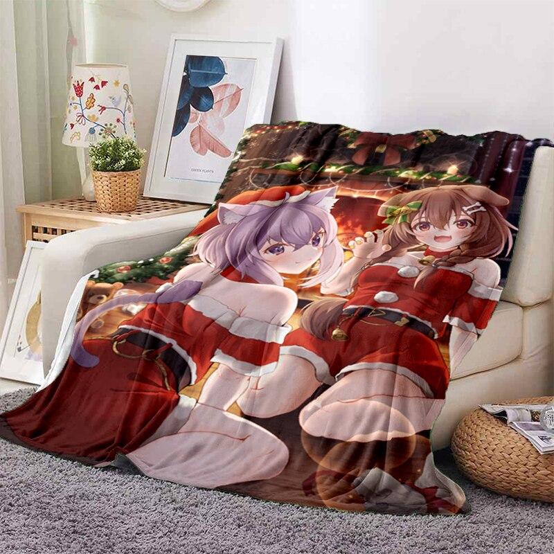Рождественское одеяло Рождественский теплый подарок на заказ диван-кровать одеяло для пикника мягкая простыня доставка одеяло аниме домашнее одеяло