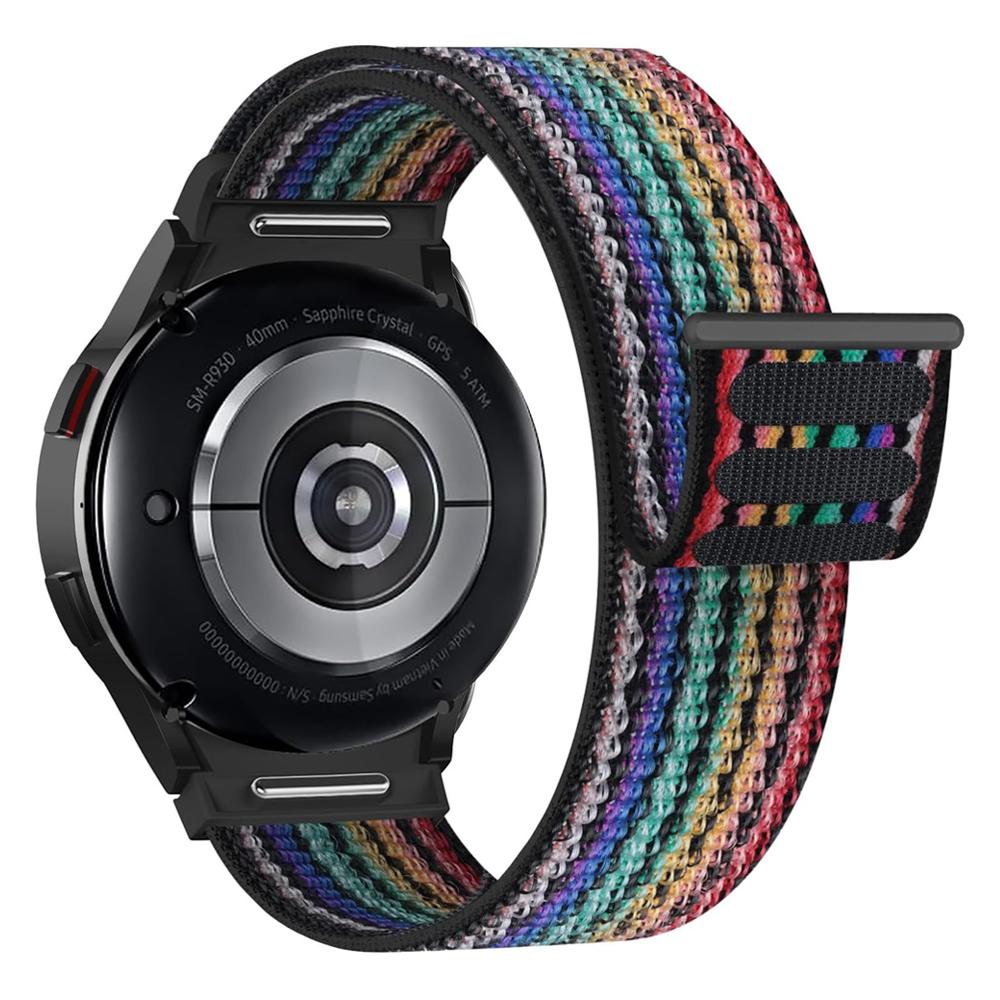 Ремешок для Samsung Galaxy Watch 7/6/4/classic/5 pro 44мм 40мм на запястье Без зазоров Нейлоновый спортивный петля correa браслет Galaxy Watch 7 Ремешок