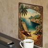 Vintage Mallorca Island Travel Poster Aluminum Wall Art Sign for Home Garden Garage Outdoor Bars Cafes Clubs Unique Holiday Gift
