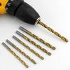 13-52x Twist Electric Drill Bit for Metal Hole Cutter Grooving Drills Saw Carpenter Woodworking Drilling Power Tools Accessories