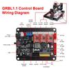 Control Board 3-Axis Stepper Motor USB Port Driver Board for Laser-Engraver Engraving Controller Wood Router CNC Machine