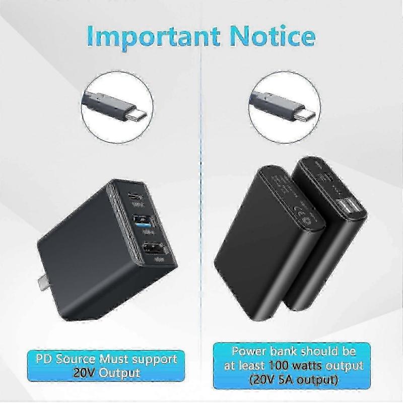 Кабель питания 2025 для Starlink Mini - 5 м USB-C на DC PD100 В Полый Jack Cord Версия 0118 для спутниковой тарелки