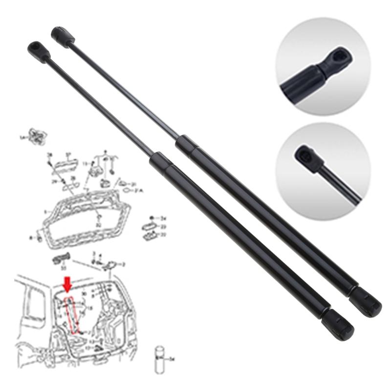 1 Pair Tailgate Boot Gas Strut Lifter for Corsa C 2000-2006 Hatchback 9114311 Trunk Tailgate Boot Gas Spring Struts