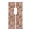 Aimedia Toilet Floor Renovation Antibacterial 90 X Terracotta Made In DIY Free Cut Sheet, Specification, 170cm, Pattern, Japan, Remake, Renovation,