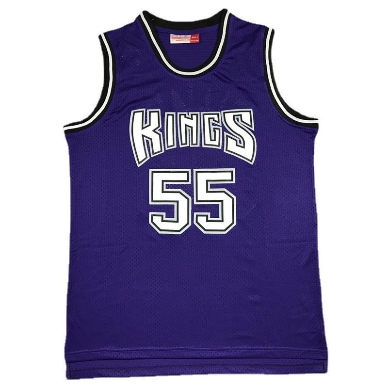 Retro Embroidered Basketball Jersey Mesh Tank Top Men Women Training Game Wear