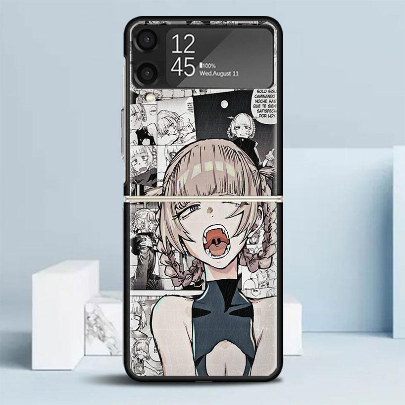 Чехол для телефона Nazuna Nanakusa из аниме для Samsung Galaxy Z Flip7 Flip6 5G Flip5 Flip4 Flip3 ZFlip 7 6 3 4 5 Ударопрочная задняя крышка Gal