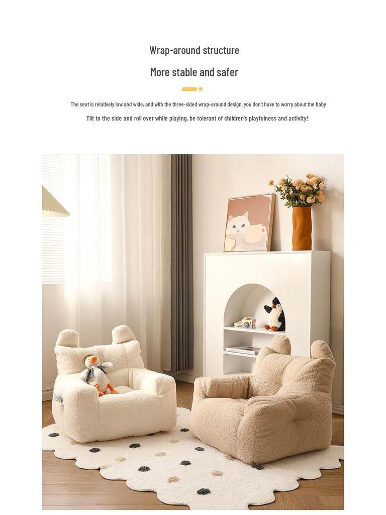 Children's Mini Sofa - Cute and Cozy Reading Chair for Boys and Girls