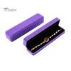 Velvet Necklace Gift Box Jewelry Storage Gift Box Dust-Proof Flip-Top Design Bracelets Necklaces Anklets Jewelry Presentation Box