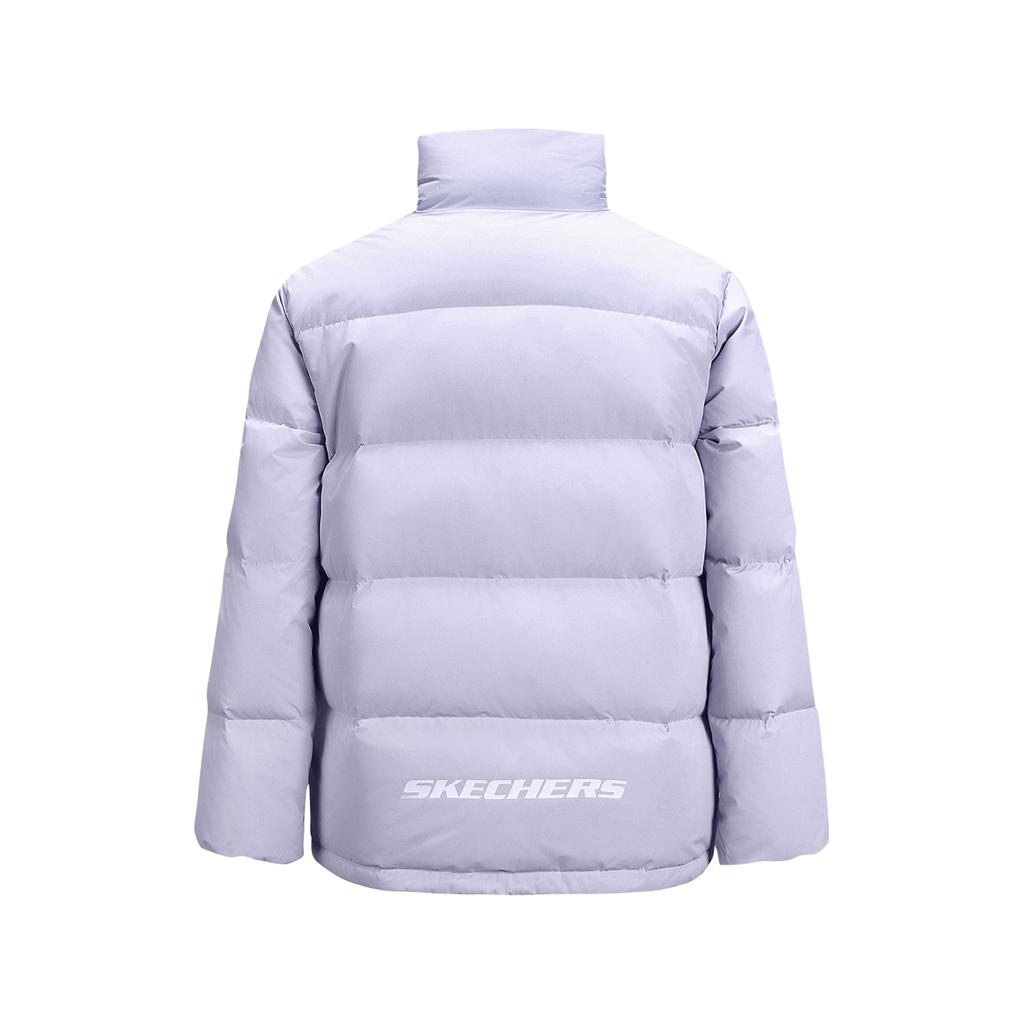 Skechers Тефлоновая трехзащитная короткая пуховая куртка Унисекс верхняя одежда Светло-лиловая L324U108-00FW