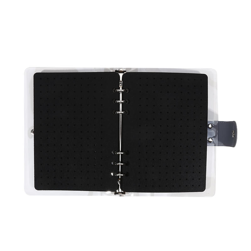 Portable Brooch Storage Book Pin Dust-proof Display Book Tray Metal Badge Collection Medal Organize Booklet