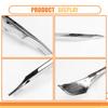 For BMW 7 Series G12 G11 2016-2018 High Configuration Compatible 51117369893 51117369894 Front Bumper Grille Molding Trim