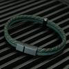 Stylish Color Block Design Men Cord Bracelet Premium Selected Ethnic Fabric Charm Braslet 8 Color Options Casual Versatile Joias